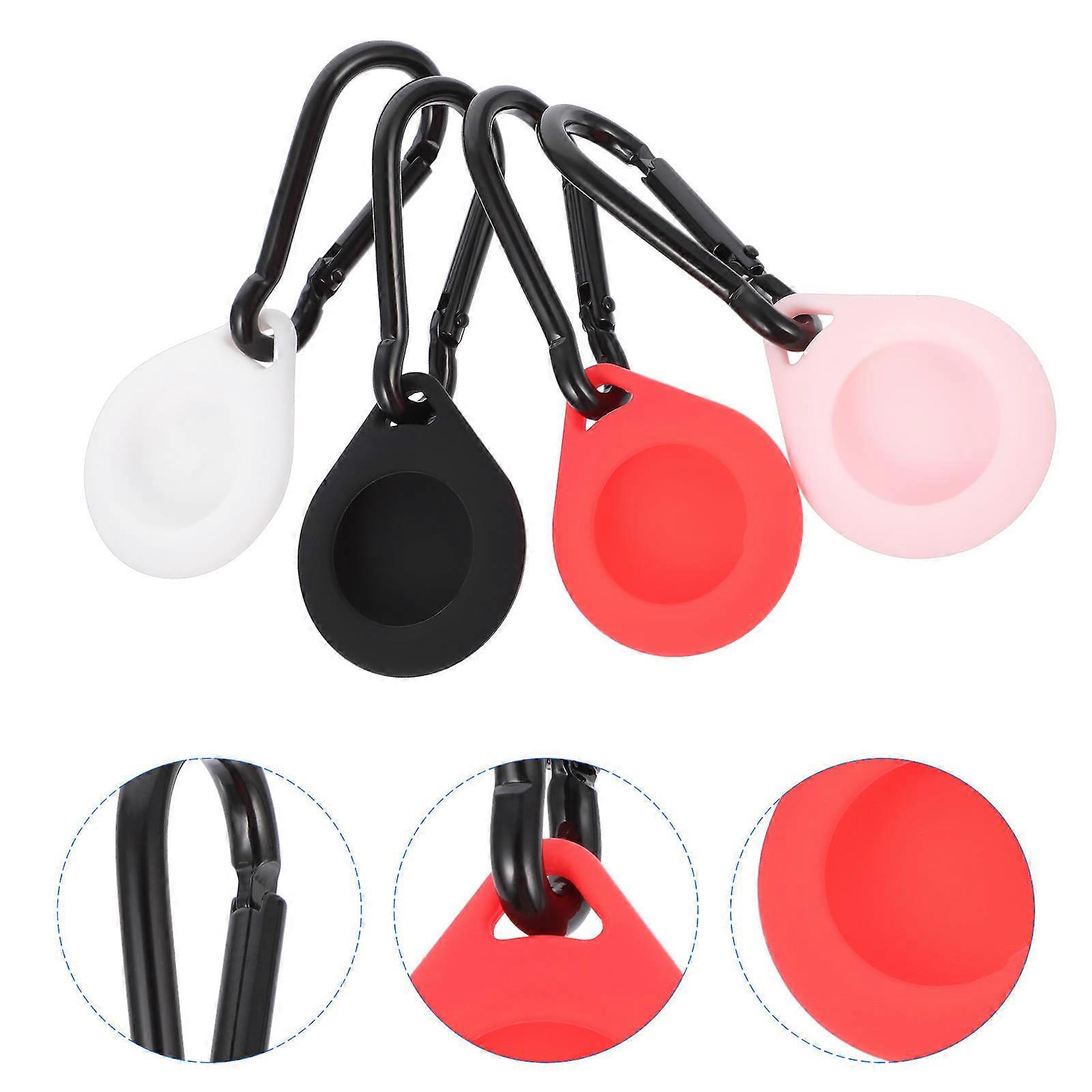 Silicone Protective Case Tracer Protective Case for 4Pcs Keychain