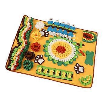 Pet Sniffing Training Mats Dog Cats Educational Stress Reliefs Bites Resistant Slows Food Mats Pet Training Blanket  S