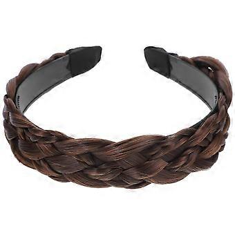 Bandeau tressé pour perruque, accessoire de coiffure léger pour femme