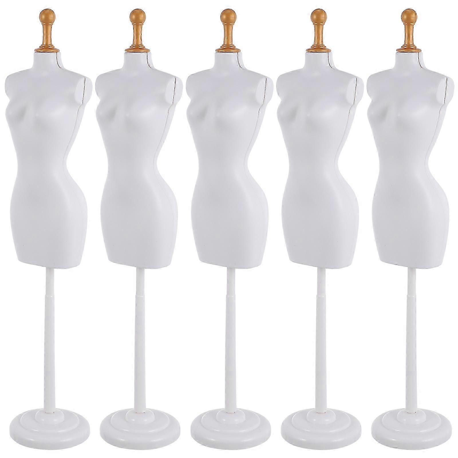 Plastic Doll Display Brackets, 10Pcs