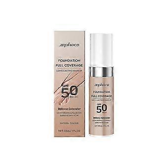 Color Changing Foundation, Liquid Flawless Colour Changing Warm Skin Tone Foundation Makeup, Lightweight & Waterproof Long Lasting Moisturizing(Ivory