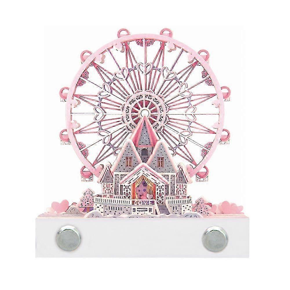 3D Notepad Ferris Wheel Sticky Notes DIY Three-Dimensional Paper Carving