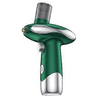 Handheld Nano Mist gezichtsspray, hydrotherapie zonder warmte, rode/blauwe LED, USB oplaadbaar - Groen