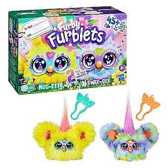 Mini-plyschleksak interattivo Furby Furblets - 45+ Ljud och musik - St elektriskt husdjur fr flick