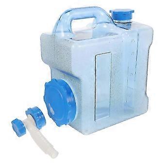 Leakproof Camping Water Jug with Spigot, 7.5L Large Capacity Portable Storage Container for Hiking Picnics,l