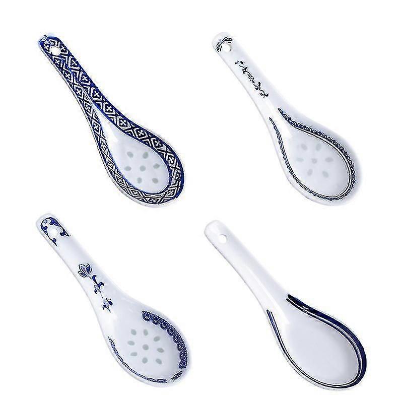 4pcs Kitchen Tableware, Practical Soup Spoons