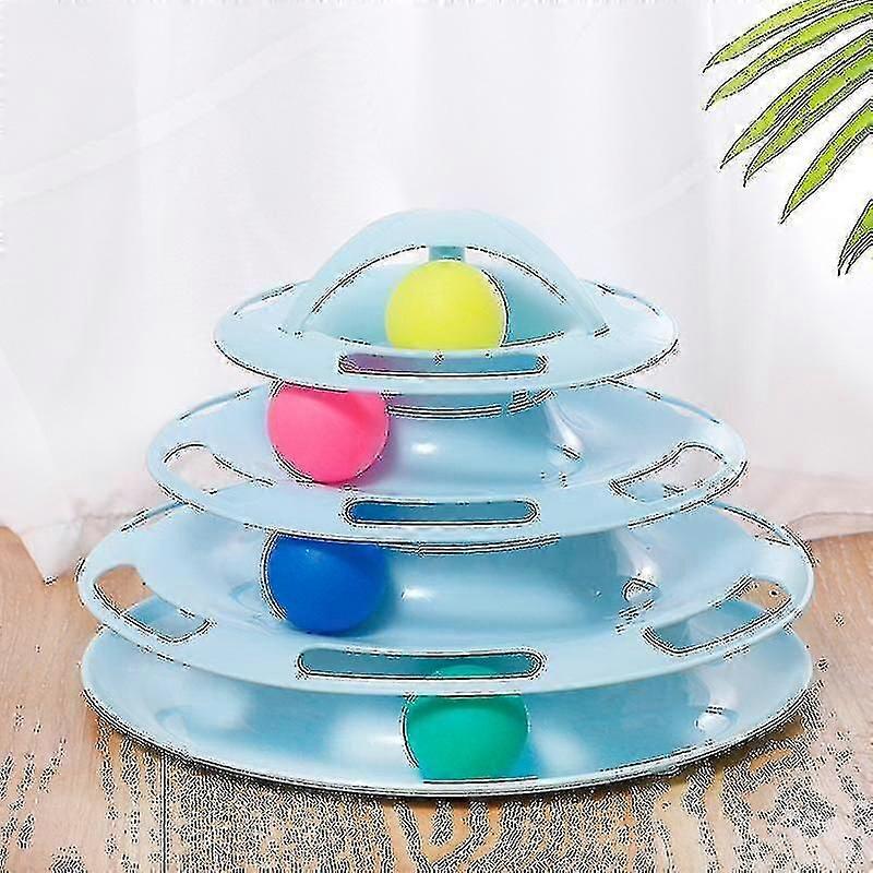 Kittys Hunting Chasing Exercising Interactive Ball Toys Intelligence-