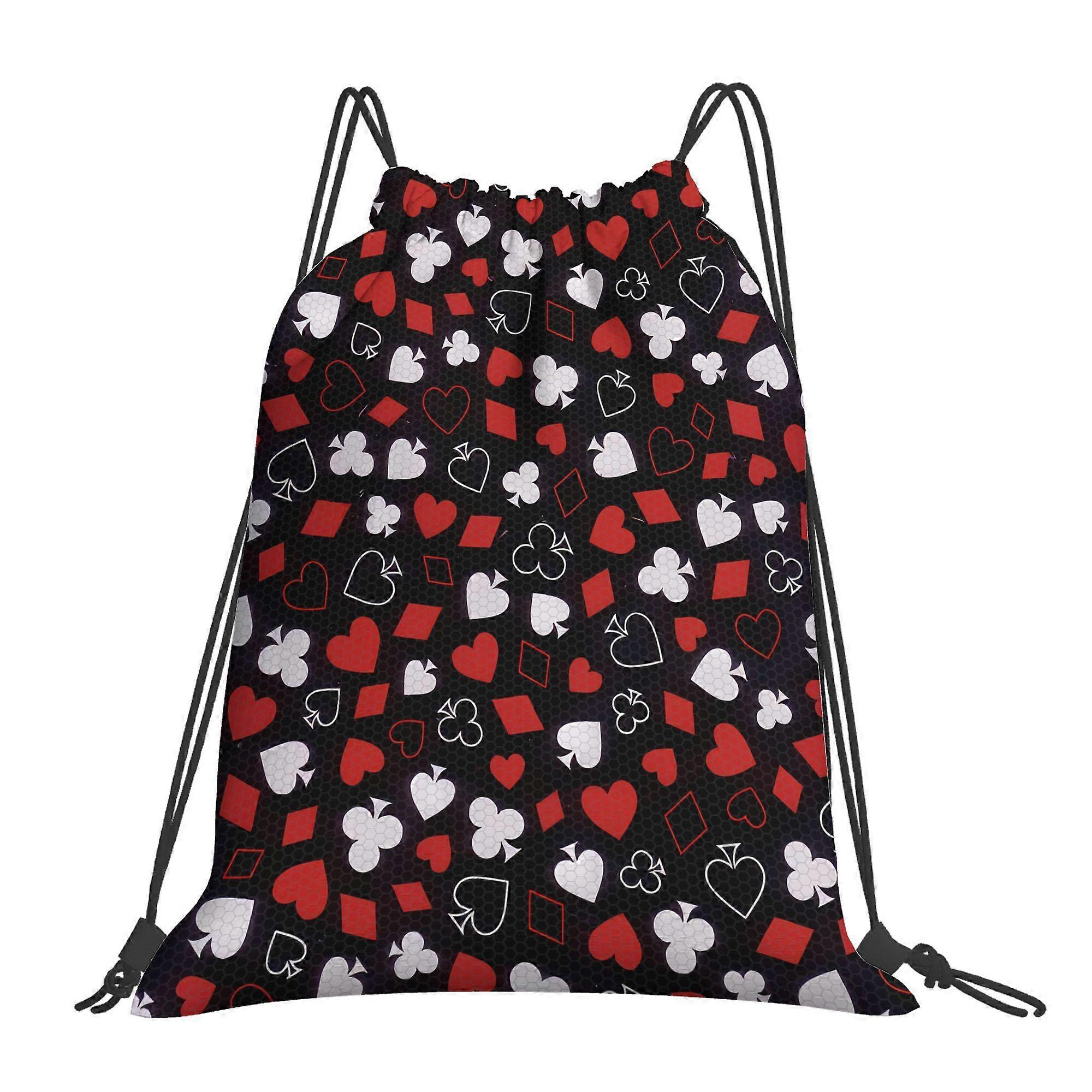 Playing Card Drawstring Bags-Dwazs