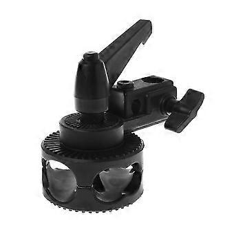 Single Swivelling Grip for Head Angle Wheel Bracket Tilt Mount Adapter for Telescopic Reflector Boom Arm Umbrella Flag S Multicolor 26-27