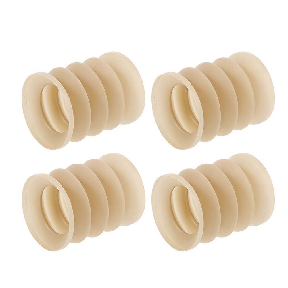 Bone Cracking Sound Toy Bone Cracking Tool for Prank 4Pcs Beige Plastic