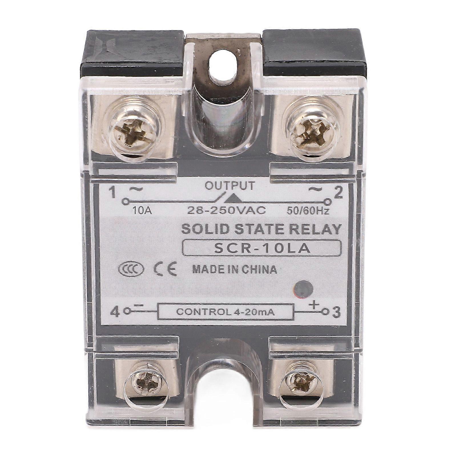 420mA Input Smart Solid State Relay Current Voltage Regulating Module 28250VAC Stepless Regulation