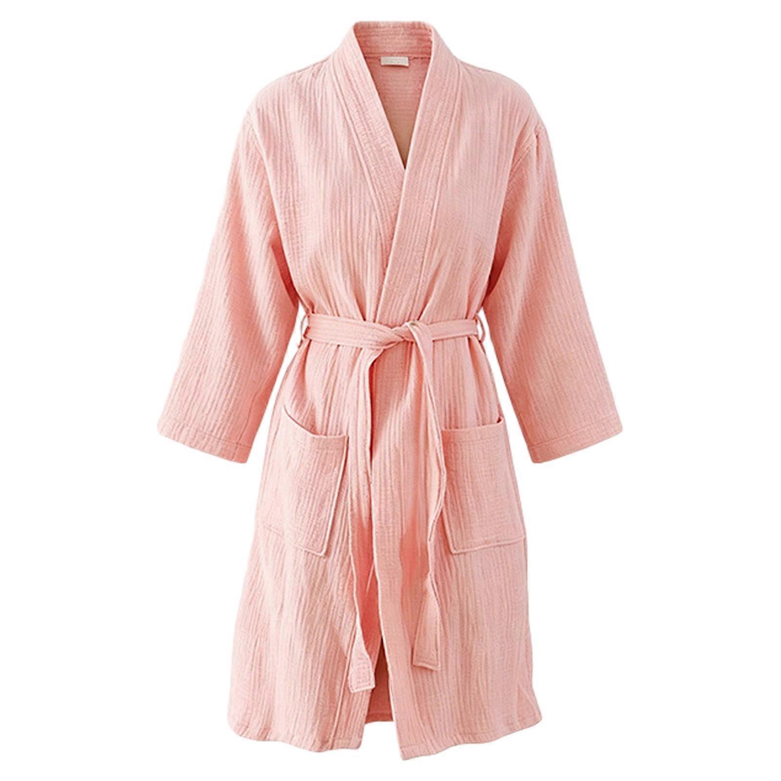 Fleece Bathrobe - Warm Cozy Quick Dry - for Bath Spa