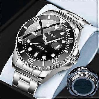 Men's Automatic Mechanical Watch for Submariner with Stainless Steel Strap, Luminous Waterproof