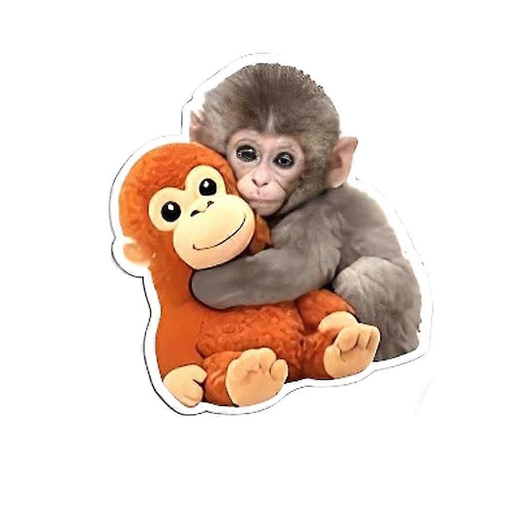 Strong-Adhesive Punch Monkey Sticker