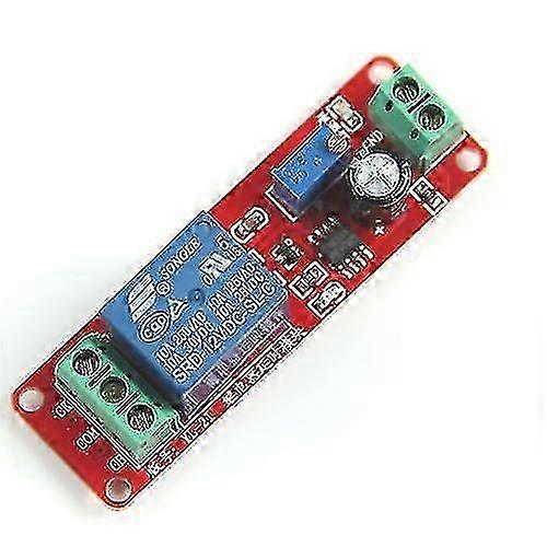 High Quality Dc 12v Delay Timer Switch Adjustable Module 0 To 10 Second