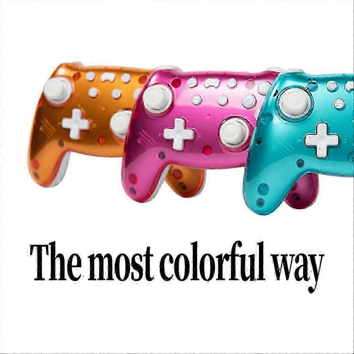compatible with PB CRUSH Gamepad External Magnetic Case,Rose Red