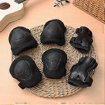 Kids Knee Elbow Wrist Pads Protective Gear Set compatible with Roller Skates Skateboard 1Set