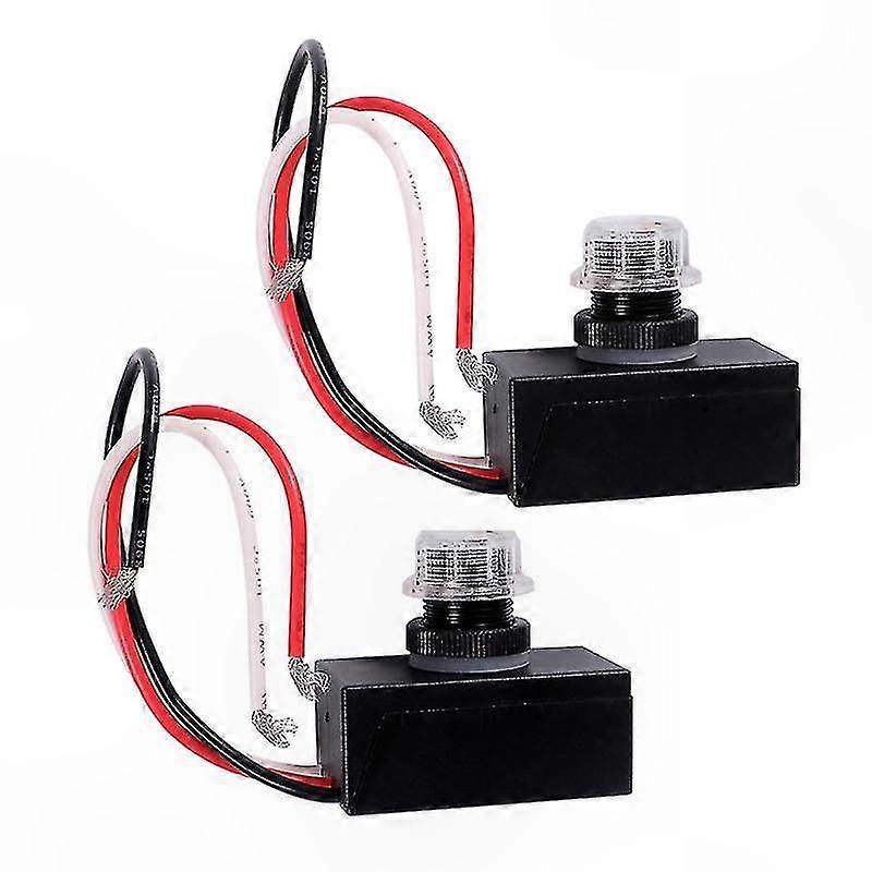 2-Pack Outdoor Light Sensor Controls