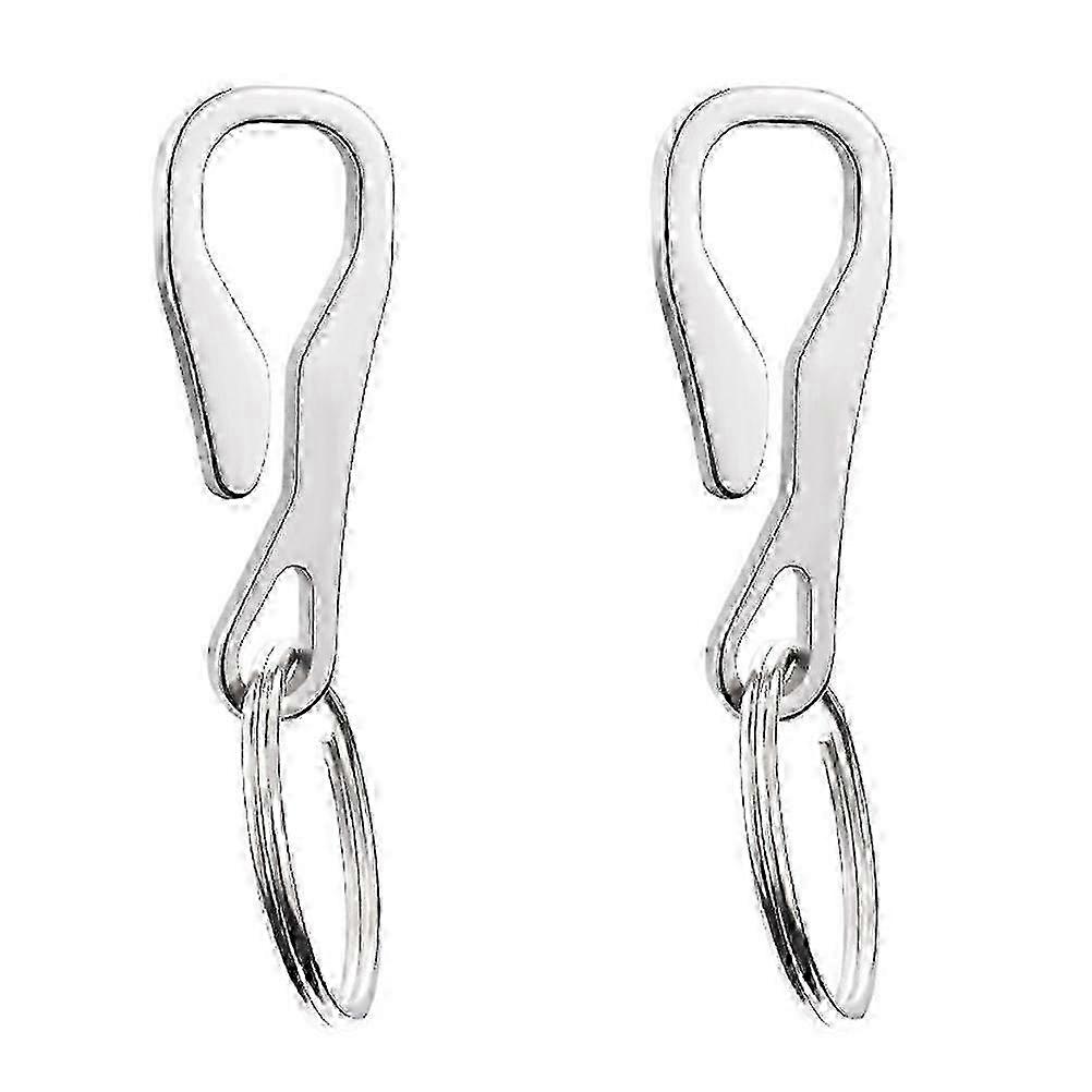 Stainless Steel Quick Release Keyring Buckle
