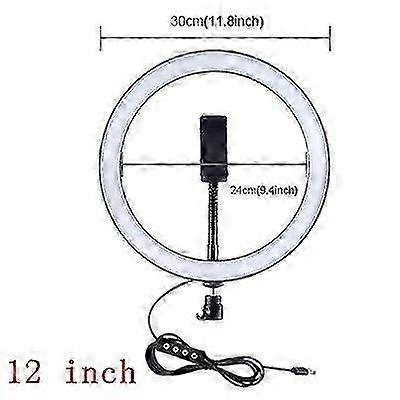 10/12 Inch Dual-Temp LED Ring Light