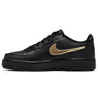 Nike Air Force 1 LV8 3 'Removable Swoosh - Black' GS AR7446-001