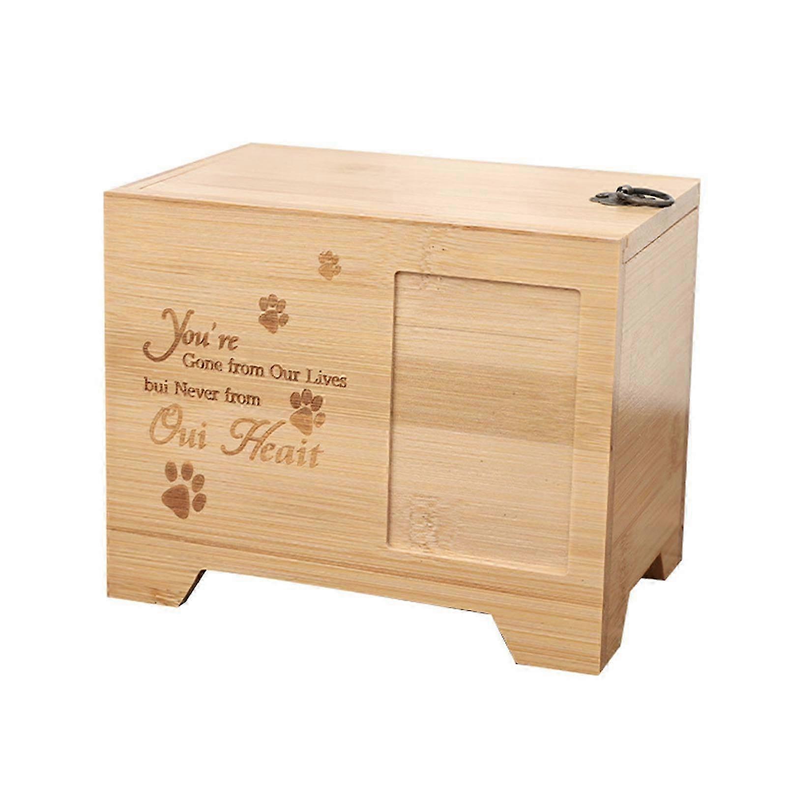 Moisture Proof Wood Pet Urn Lock Seal