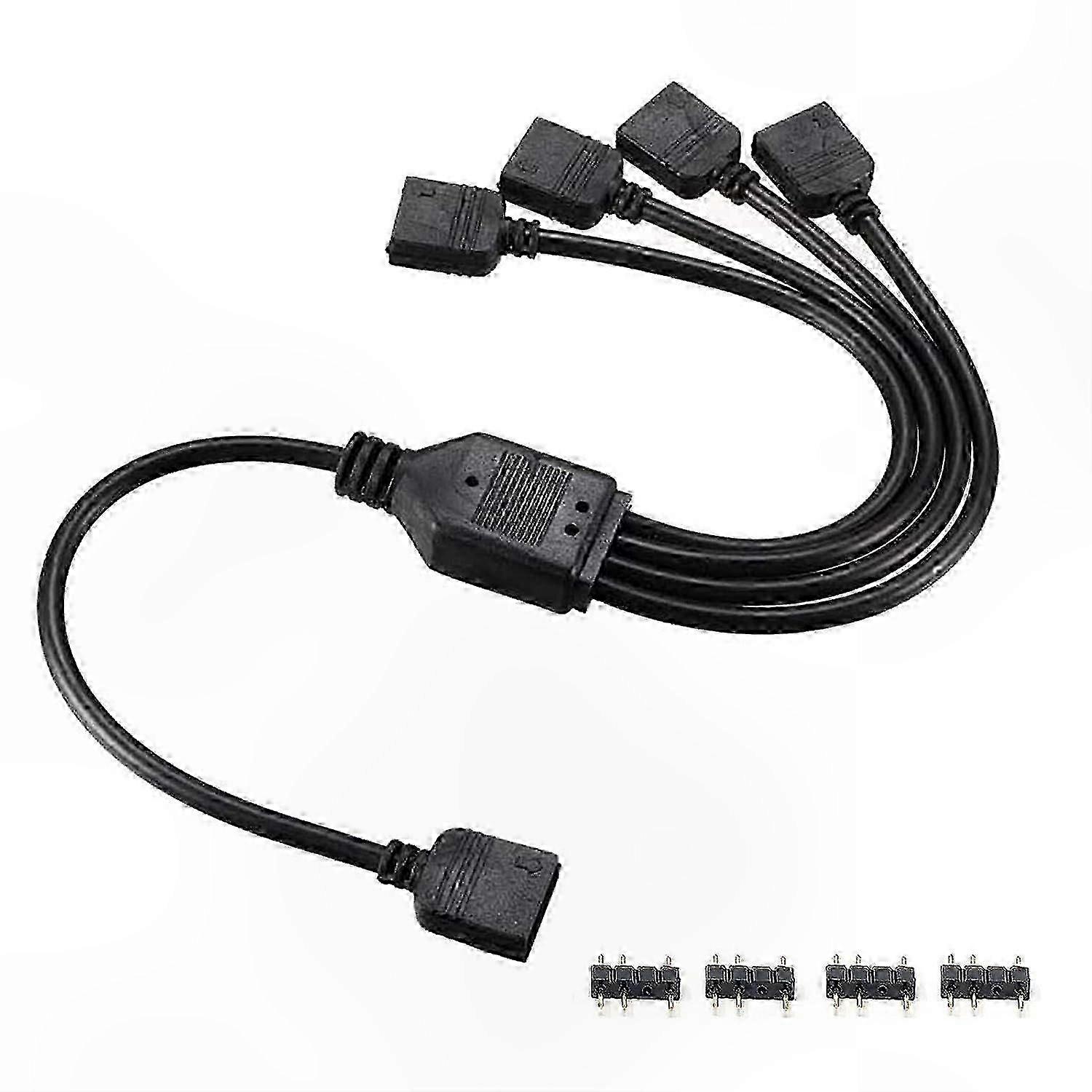 30cm ARGB 1-in-4-out Splitter