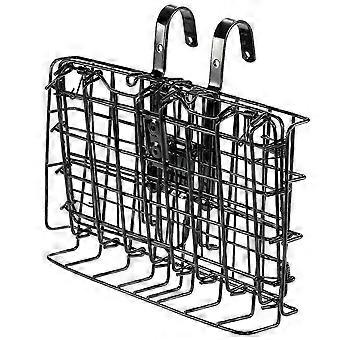 Faltbarer Fahrradkorb aus Metall, 33 x 20 x 20 cm