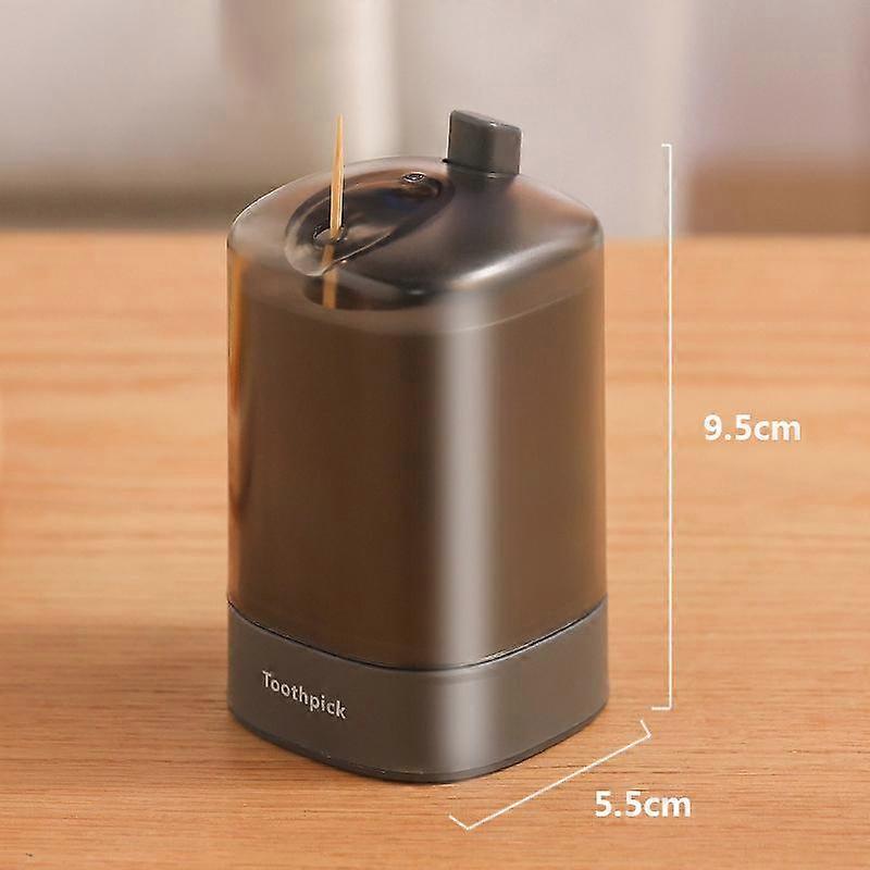 1pcs Automatic -Up Toothpick Box Portable Kitchen Table Toothpicks Dispenser