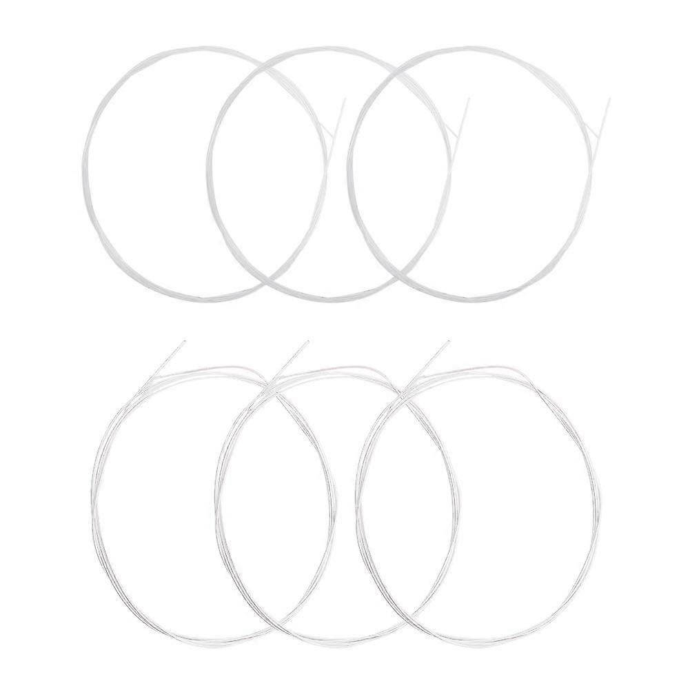 Classical Guitar Strings Set, Nylon Replacement for 6 String Guitar, Warm Clear Sound