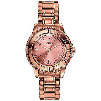 Versus Tokyo Quartz analoge vrouw horloge met SH7040013 roestvrijstalen armband
