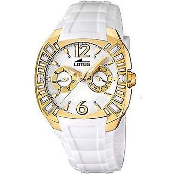 Lotus m.skin Quartz Analog Woman Watch with Rubber Bracelet 15763/1
