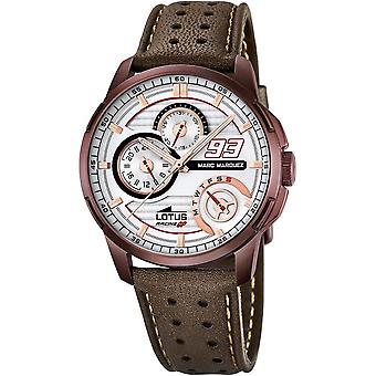 Lotus marc marquez Quartz Analog Man Watch with Cowhide Bracelet 18243/1