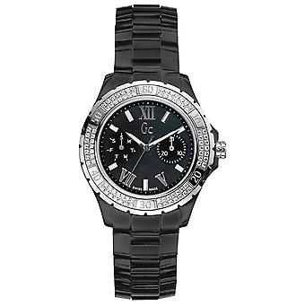 Gc Diamanten kostbare Uhr für Frauen Analog Quarz mit Edelstahl Armband X69112L2S