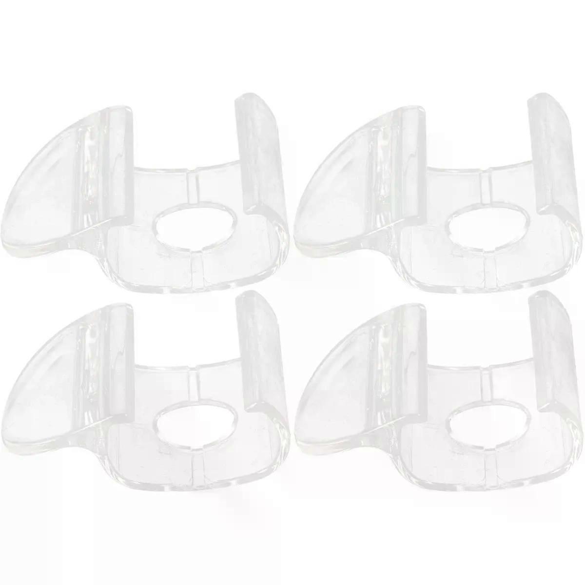 4Pcs Roller Shade Pull Handles, Plastic Blind Lifting Grips