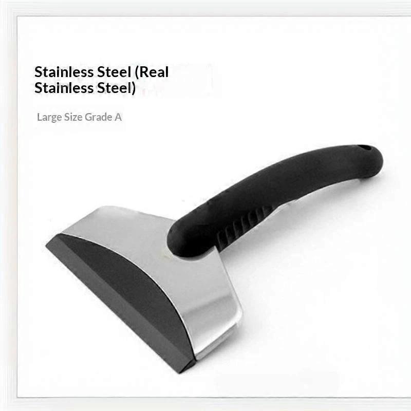 Durable Car Ice Scraper Squeegee Multi-Function Windshield Snow Frost Remover Tool for Vehicle Winter Cleaning