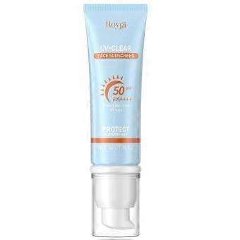 UV Clear Sunscreen SPF50+ PA++++ Mineral Face Sunscreen, Broad Spectrum UVA/UVB Hydrating Sunscreen