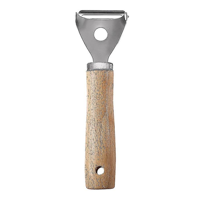 Rustfritt stål trehåndtak, rivjern