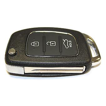 3Tasten Klappschlüssel Gehäuse Für Hyundai I10 I20 I30 IX35Tucson Elantra Creta