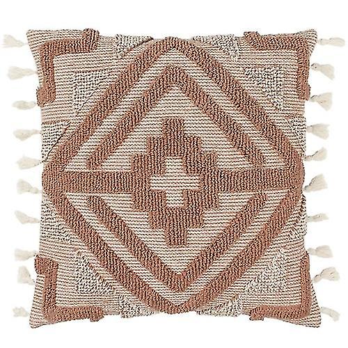 Capa de Almofada com Franja Tufted Kalai Furn
