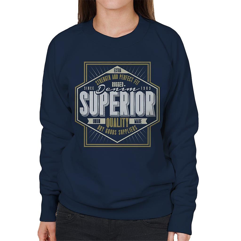 Overlegen kvalitet Denim kvinners Sweatshirt
