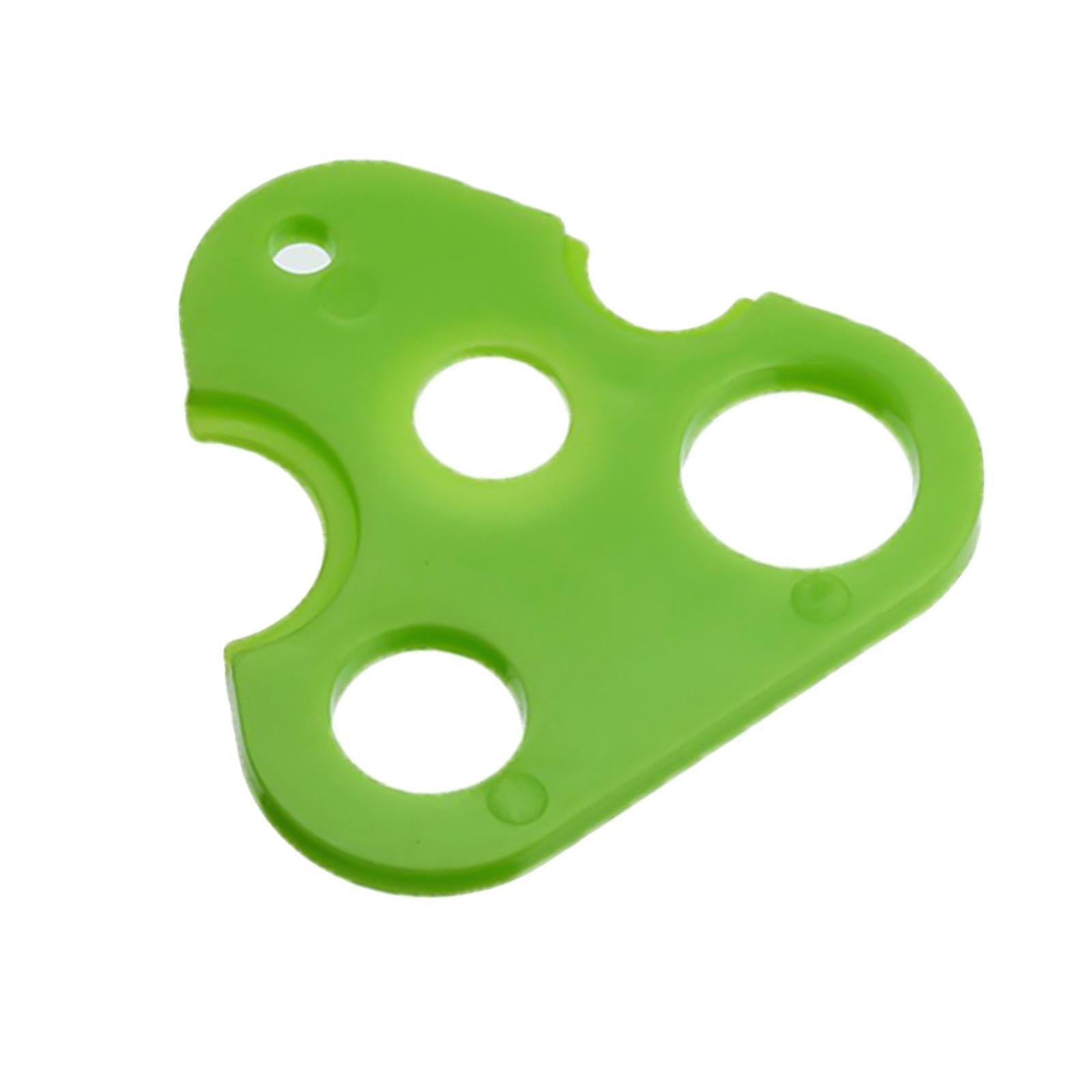 Plastic Essential Oil Roller Ball Bottle Opener Key Tools  Oval Blue