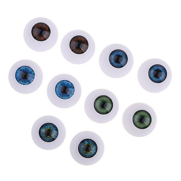4x5 쌍 인형 눈알 눈 신생아 인형 BJD 액세서리 DIY 용품 20mm