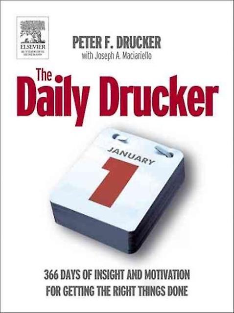 The Daily Drucker by Peter Drucker Paperback
