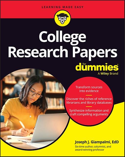 College Research Papers For Dummies by Joe Giampalmi Paperback