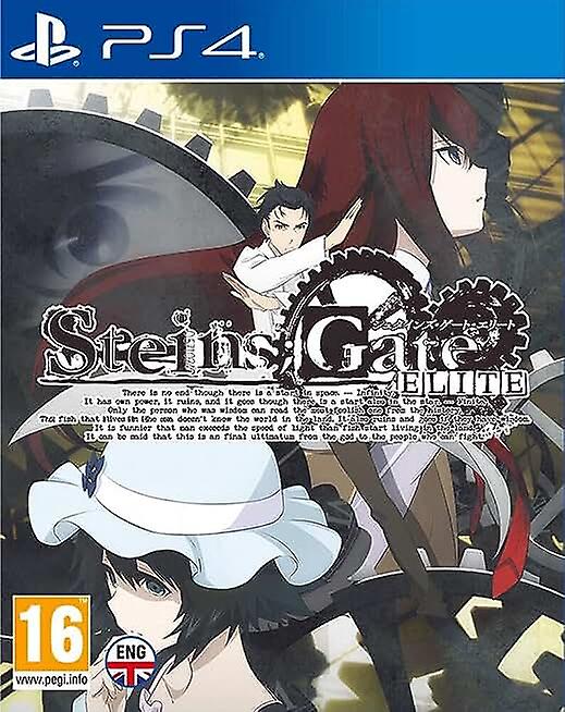 Steins Gate Elite (PS4) - New & Sealed