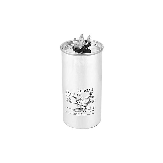 CBB65 Capacitor Compressor - CBB65 45UF 450V Capacitor Aluminum Foil Air Conditioning Compressor Start Capacitor