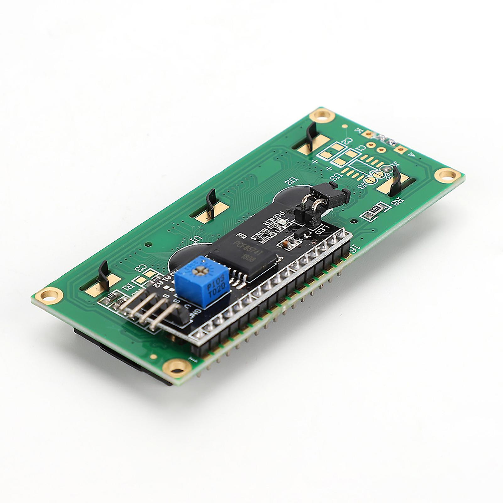 LCD Module 1602 LCD Display With Adapter Board IIC/I2C/Interface Blue Screen