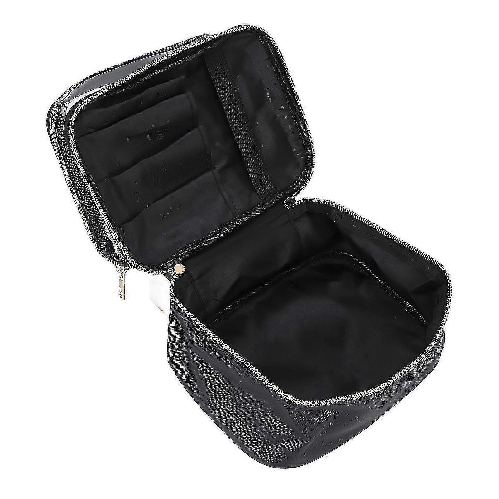 Makeup Bag, Double Layer Cosmetic Bag