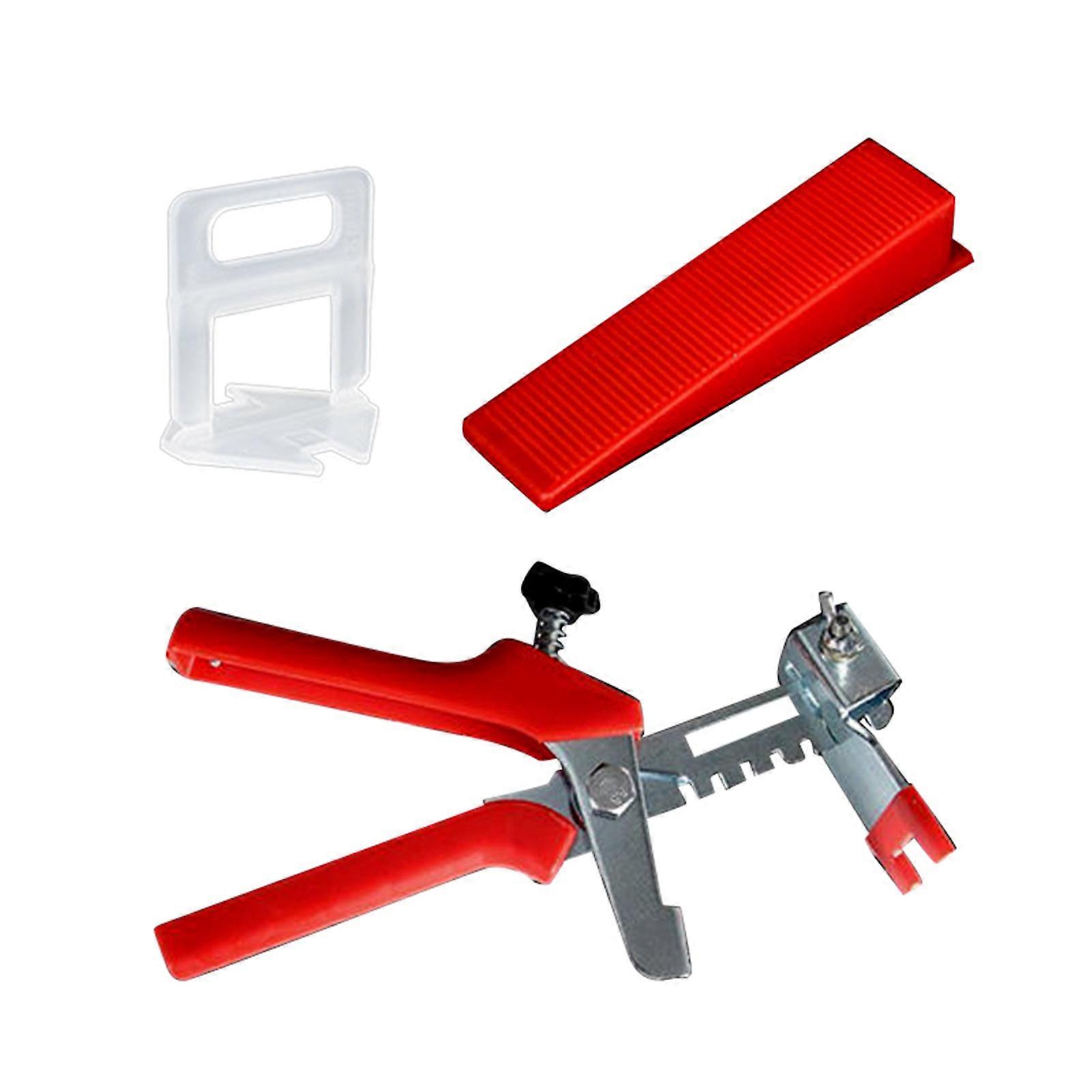 Tile Leveling System Kit Locating Leveler Plier Reusable Wedges Clips for Floor Installation
